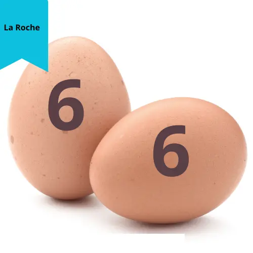 6 oeufs