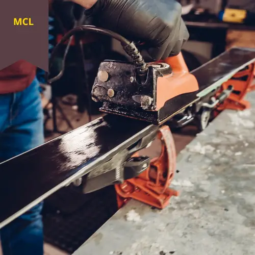 Entretien, Réparation de skis